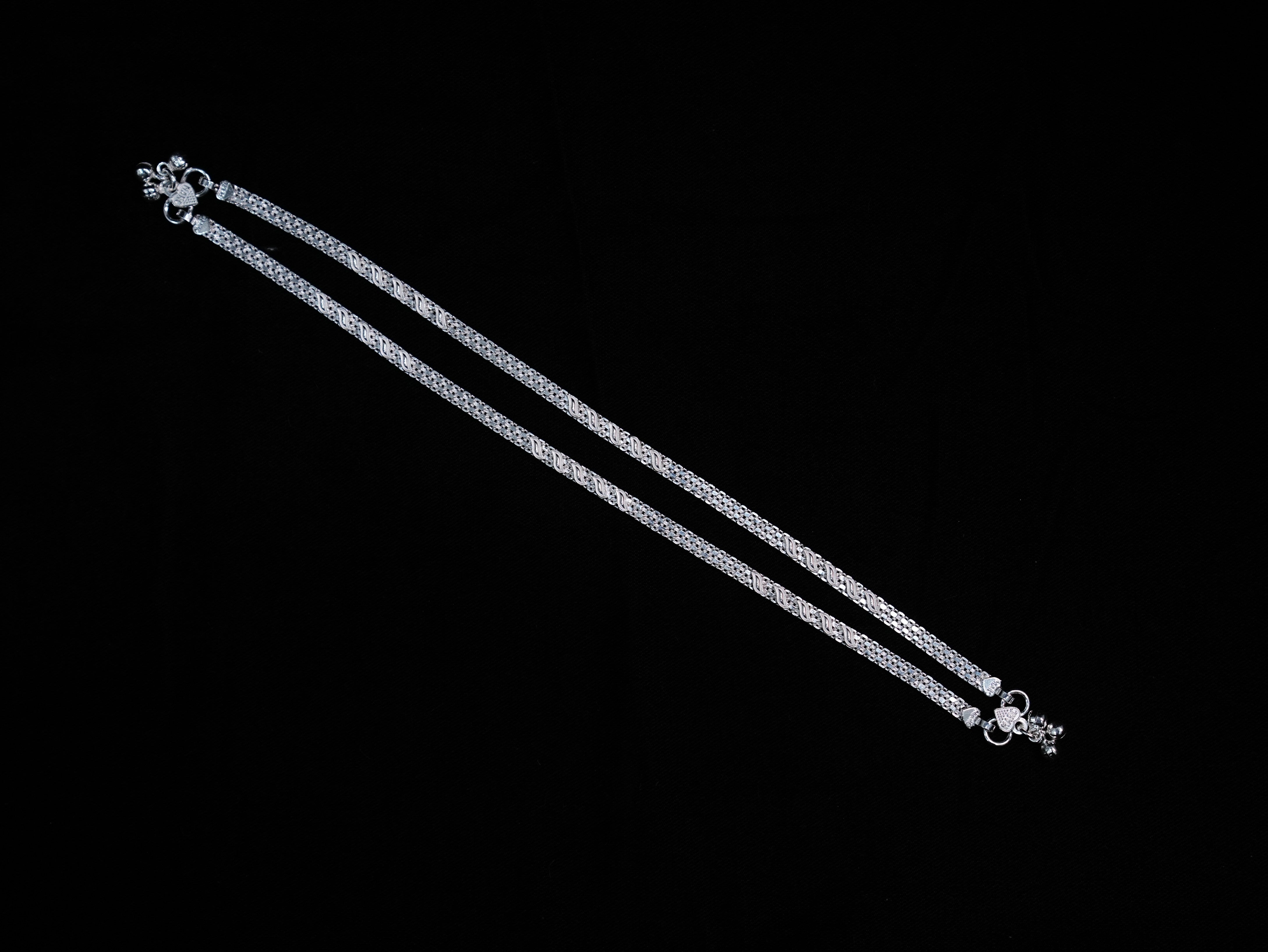 Stylish Fancy Flat Design Anklet